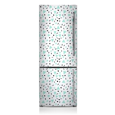 Kühlschrank aufkleber Retro-muster