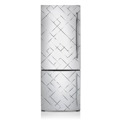 Kühlschrank aufkleber Linien und quadrate