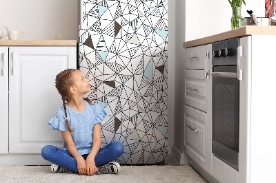 Kühlschrank aufkleber Geometrisches muster