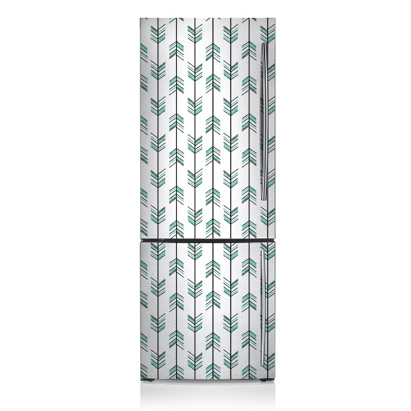 Kühlschrank aufkleber Illustration von pfeilen