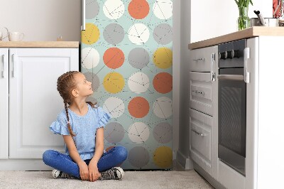 Kühlschrank aufkleber Geometrisches muster
