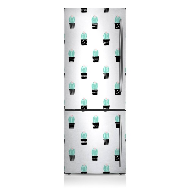 Kühlschrank aufkleber Kakteen