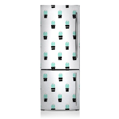 Kühlschrank aufkleber Kakteen