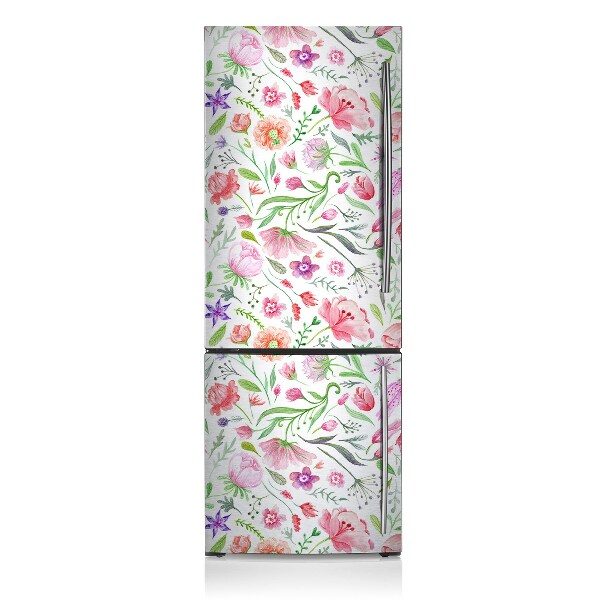 Kühlschrank matte Bemalten blumen
