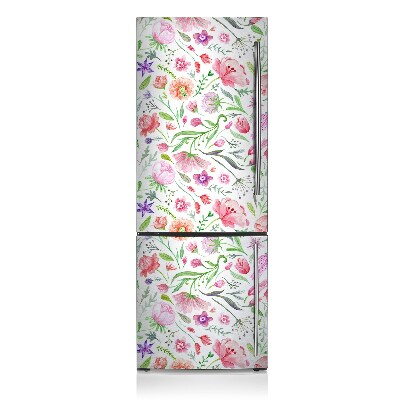 Kühlschrank matte Bemalten blumen