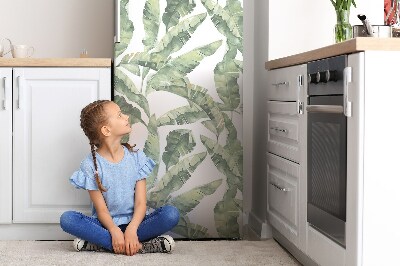 Kühlschrank matte Bananenblätter