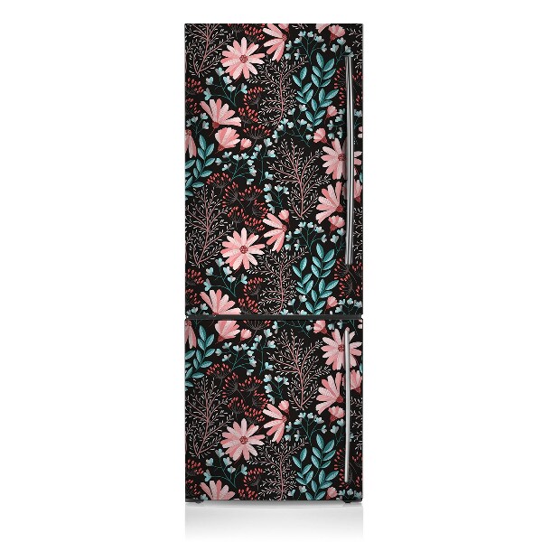 Kühlschrank matte Vintage blumen