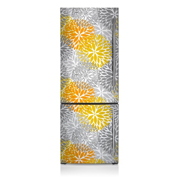 Kühlschrank aufkleber Chrysanthemen