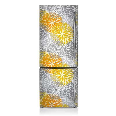 Kühlschrank aufkleber Chrysanthemen