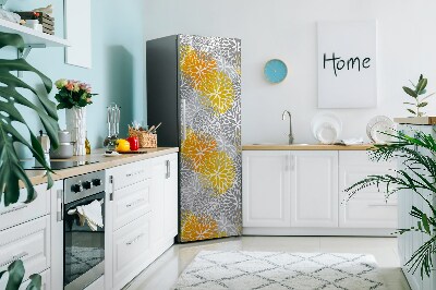 Kühlschrank aufkleber Chrysanthemen