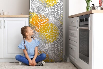Kühlschrank aufkleber Chrysanthemen