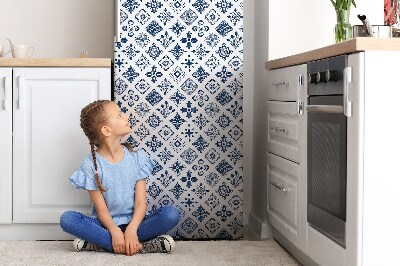 Magnetischer kühlschrank-aufkleber Mororisches muster