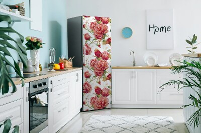 Kühlschrank magnet folie Rote vögel