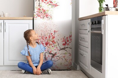 Kühlschrank aufkleber Kirschblüten