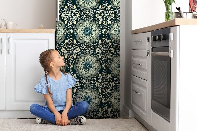 Kühlschrank aufkleber Damast