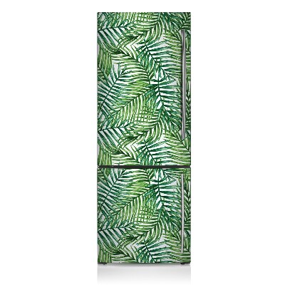 Kühlschrank aufkleber Exotische blätter