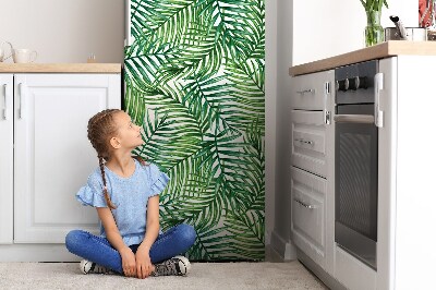 Kühlschrank aufkleber Exotische blätter