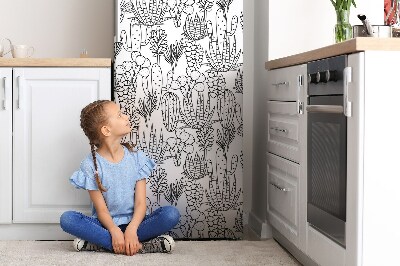 Kühlschrank matte Kaktus