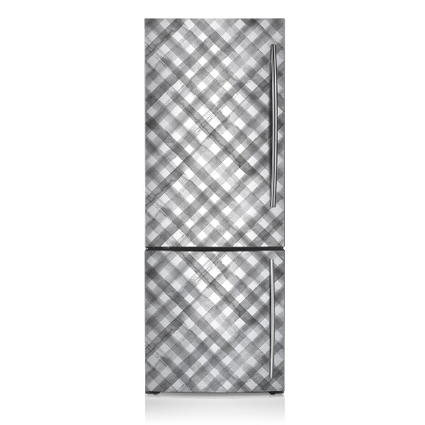 Kühlschrank aufkleber Grauer kühlergrill