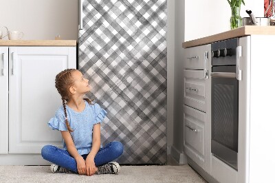 Kühlschrank aufkleber Grauer kühlergrill