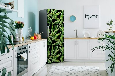 Kühlschrank aufkleber Tropenblatt