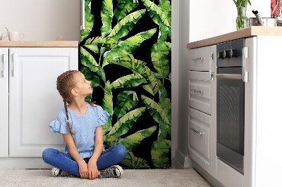 Kühlschrank aufkleber Tropenblatt