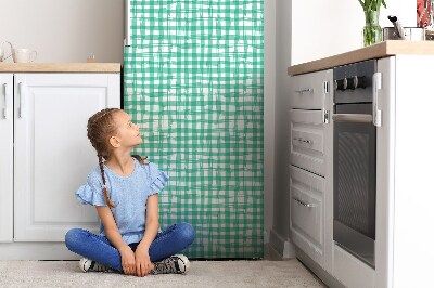 Magnetischer kühlschrank-aufkleber Grüner kühlergrill