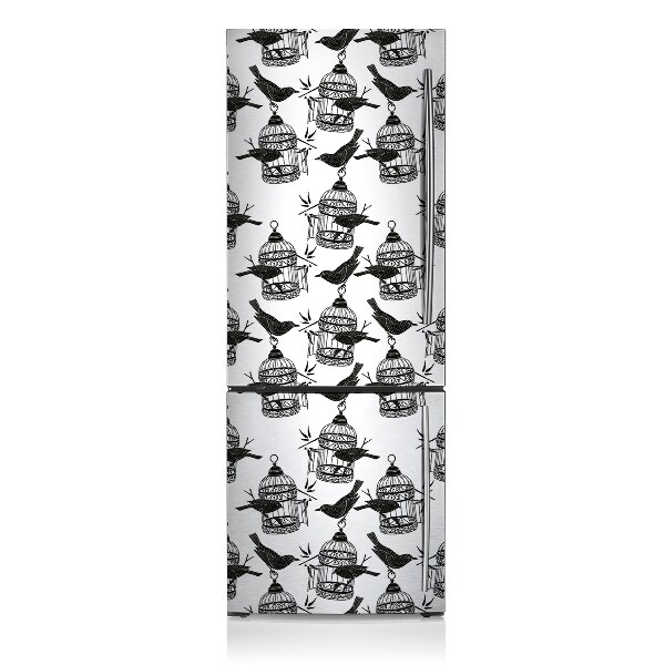 Kühlschrank magnet folie Vogelkäfige