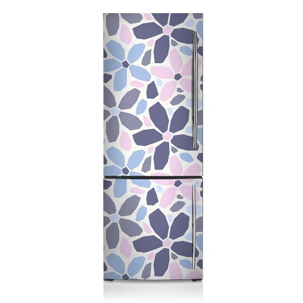 Kühlschrank magnet folie Blumengeometrie