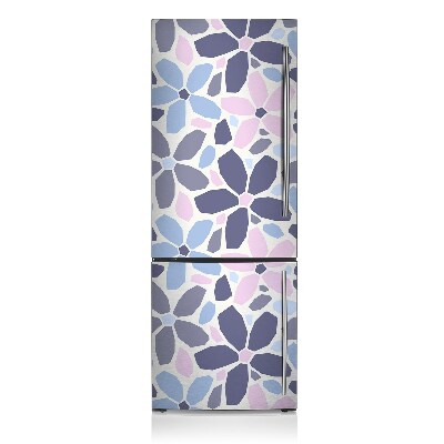 Kühlschrank magnet folie Blumengeometrie