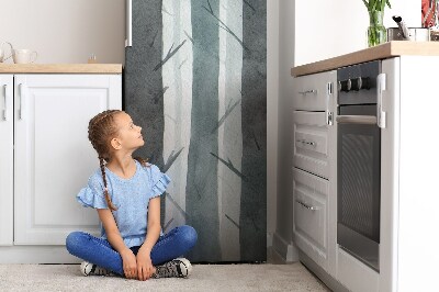 Magnet auf kühlschrank folie dekoration 3d-gürtelmuster