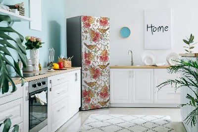 Kühlschrank magnet folie Vogeldekoration