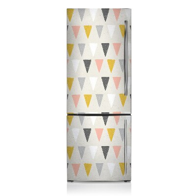Magnetischer kühlschrank-aufkleber Dreiecksmuster