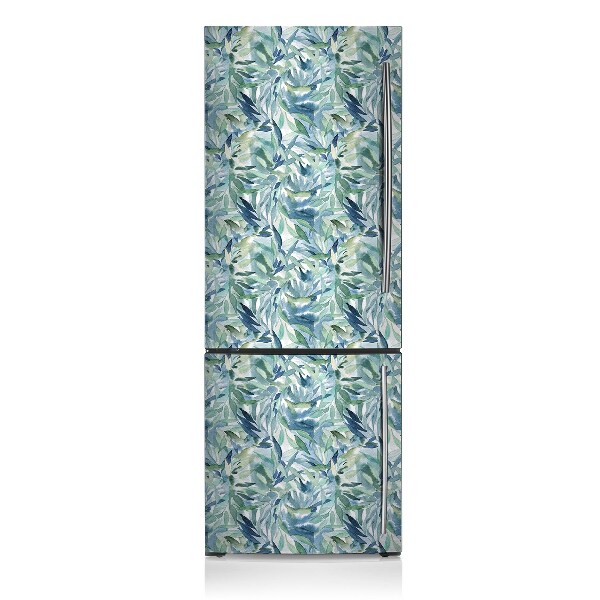 Kühlschrank matte Pastellblätter
