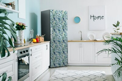 Kühlschrank matte Pastellblätter