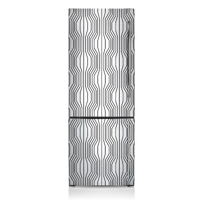 Magnetischer kühlschrank-aufkleber Geometrie der illusion