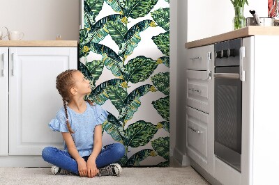 Kühlschrank aufkleber Exotische blätter