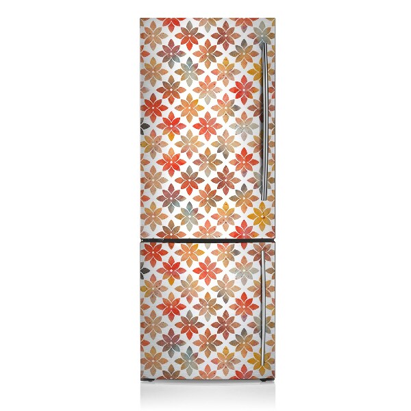 Kühlschrank aufkleber Blumenmuster