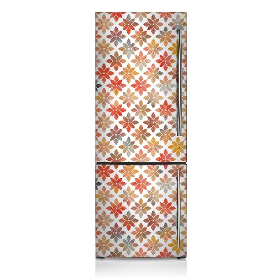 Kühlschrank aufkleber Blumenmuster