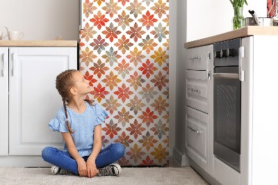 Kühlschrank aufkleber Blumenmuster