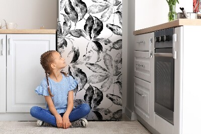 Kühlschrank aufkleber Bemalten blätter