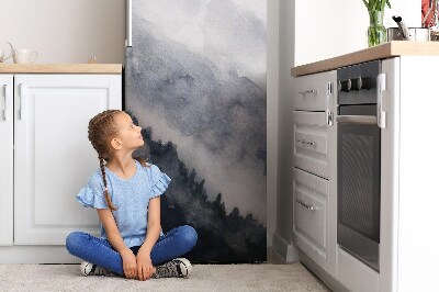 Magnet auf kühlschrank folie dekoration Landschaftsarchitektur