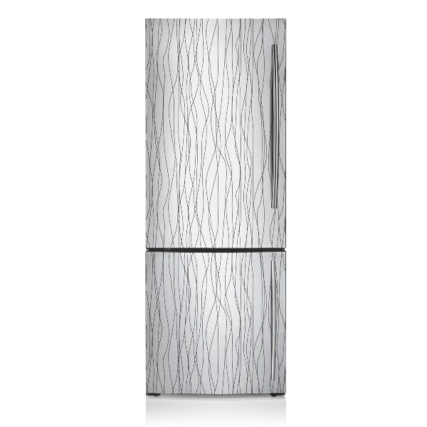 Magnetischer kühlschrank-aufkleber Chaotische linien