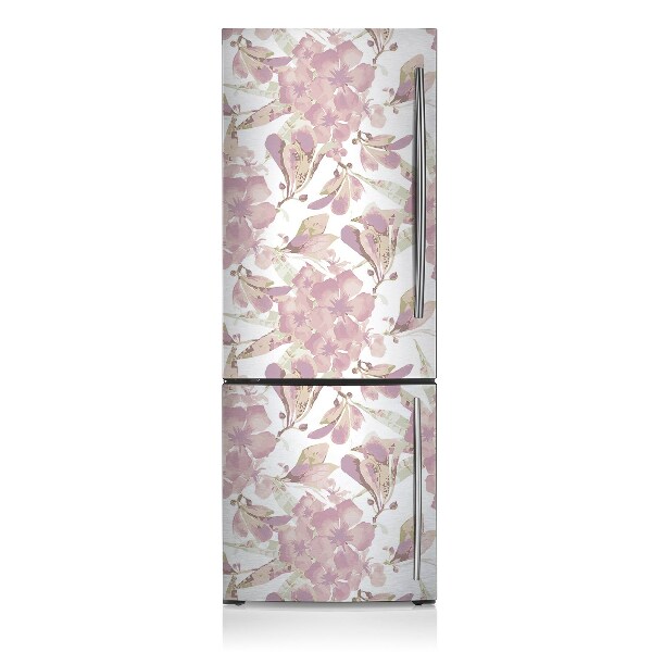 Kühlschrank matte Hibiscus pink