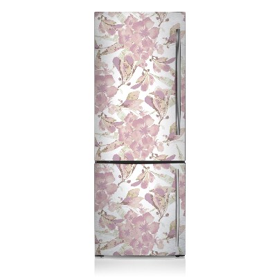 Kühlschrank matte Hibiscus pink