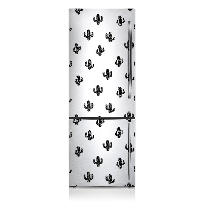Magnet auf kühlschrank folie dekoration Kaktusmuster