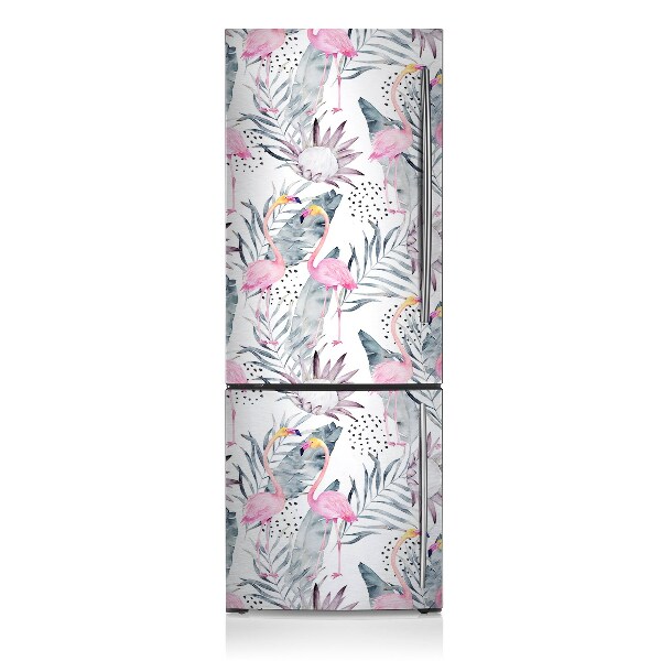 Kühlschrank matte Flamingos