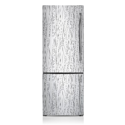Magnetischer kühlschrank-aufkleber Schwarze dreiecke