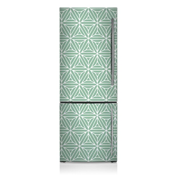 Magnetischer kühlschrank-aufkleber Geometrische zahlen