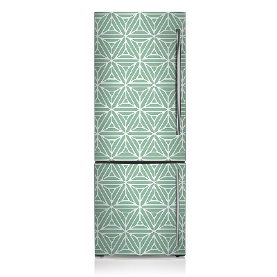 Magnetischer kühlschrank-aufkleber Geometrische zahlen